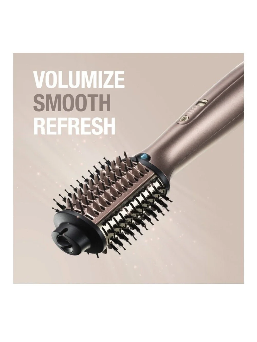 InfinitiPRO by Conair® 2-in-1 Wet-to-Dry Hot Air Styler Bronze Rose Gold New NIB